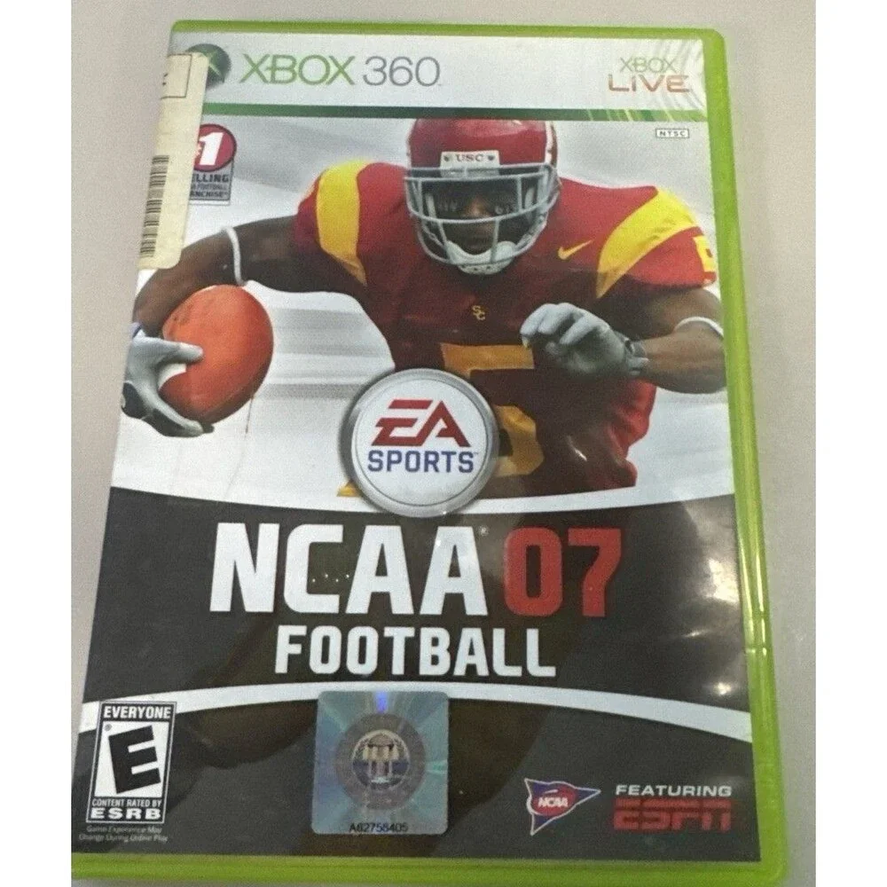 NCAA Football 07 Xbox 360 - Complete CIB
